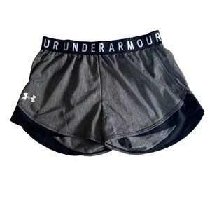 Under Armour Women's Gray Athletic Gym Shorts S